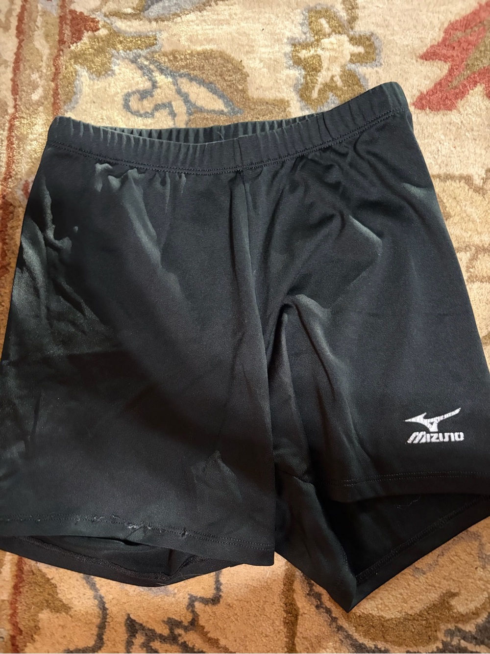 Mizuno women’s Black Performance Athletic Shorts- volleyball